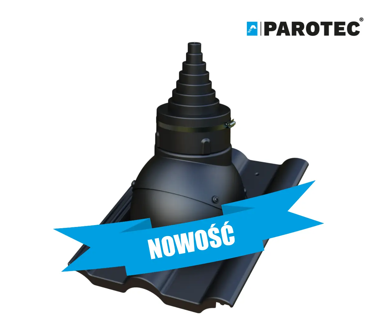 Przejście antenowe FLUXAR do dachówki