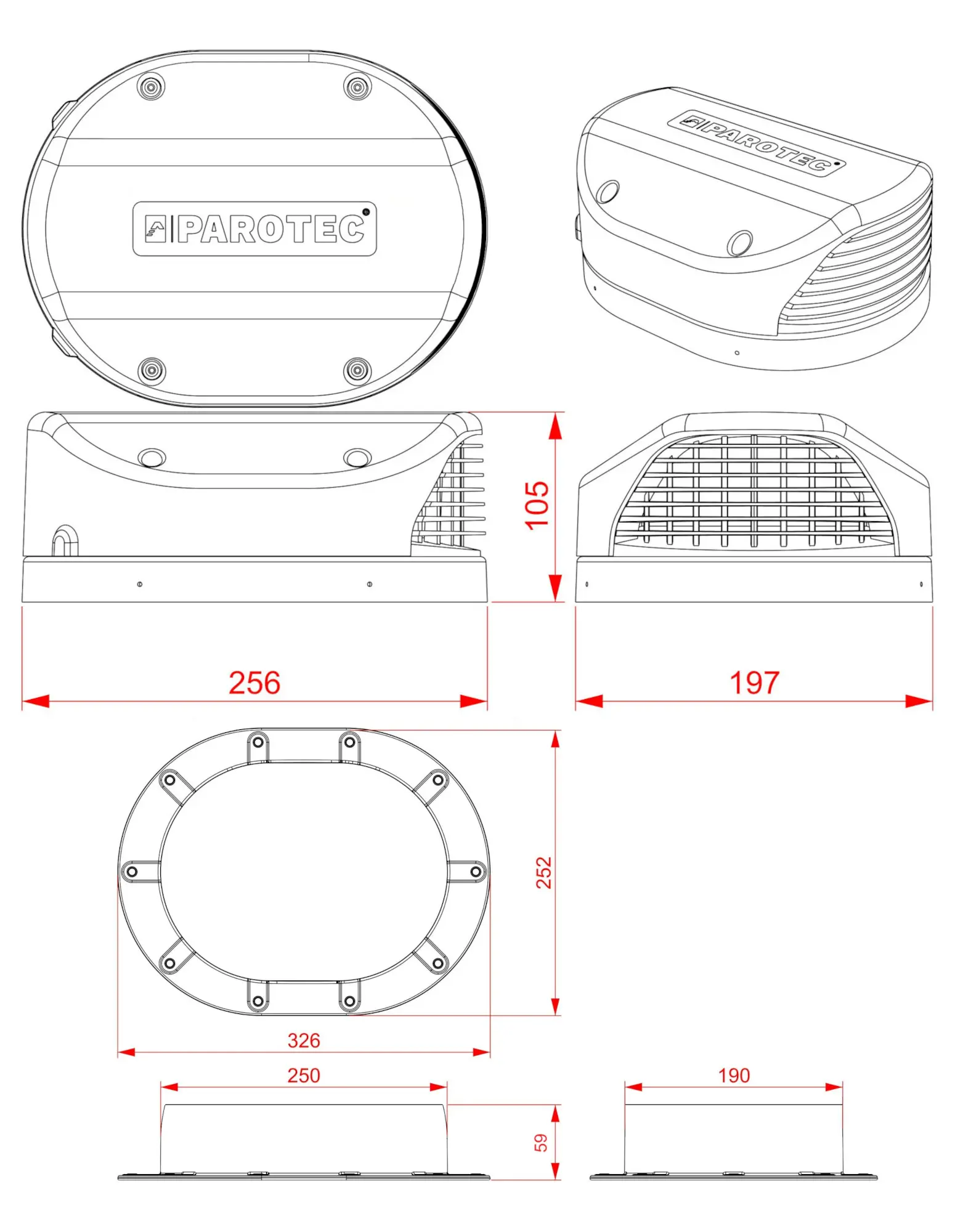 Wywietrznik połaciowy FLUXAR do pokryć płaskich - obrazek 3