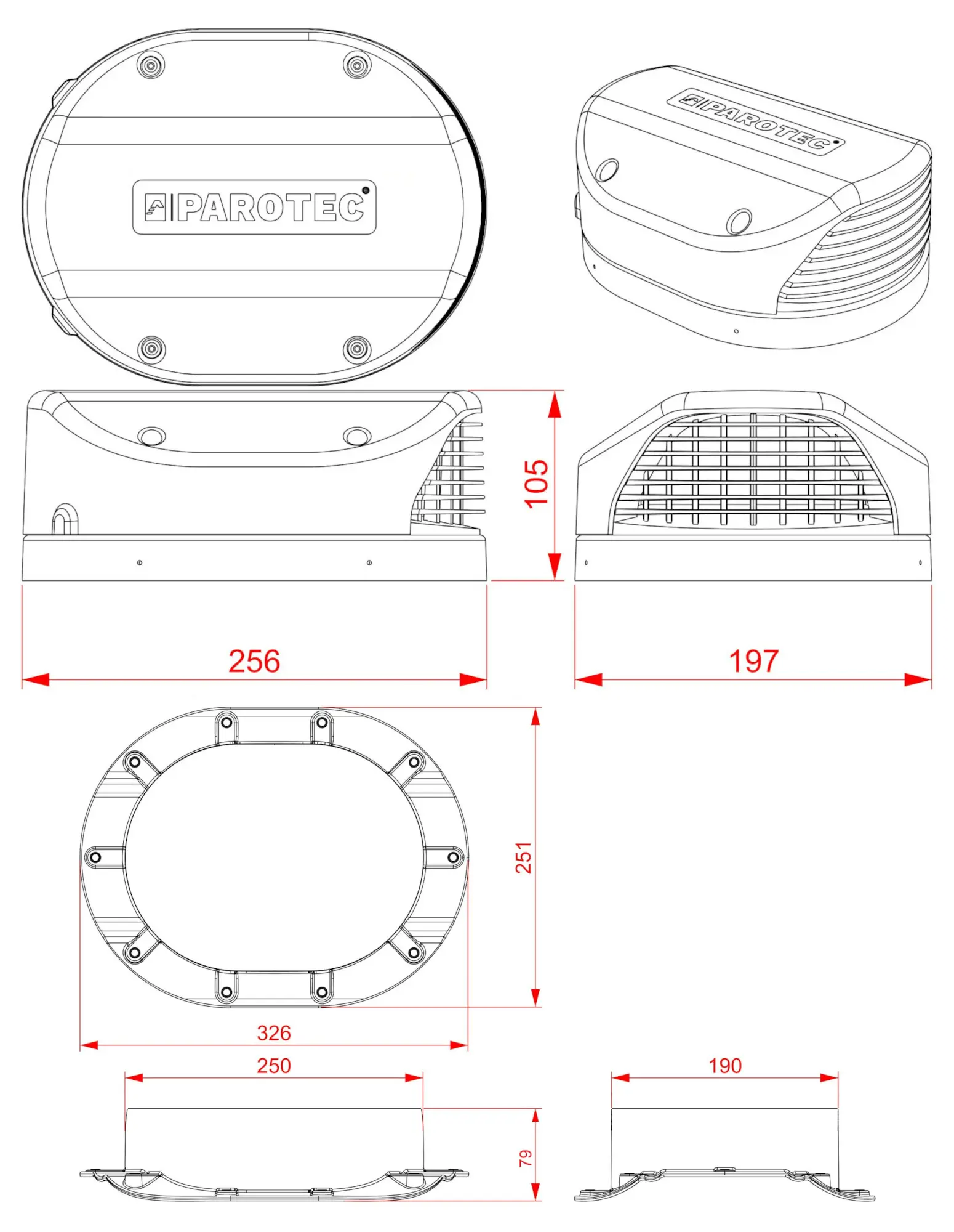 Wywietrznik połaciowy FLUXAR do pokryć z blachodachówki - obrazek 3